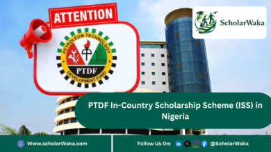 PTDF In-Country Scholarship Scheme (ISS) in Nigeria | Fully Funded - ScholarWaka