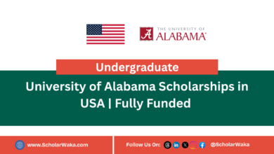 University of Alabama Scholarships in USA | Fully Funded - ScholarWaka