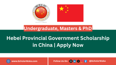Hebei Provincial Government Scholarship in China | Apply Now - ScholarWaka