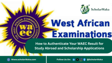 How to Authenticate Your WAEC Result for Study Abroad and Scholarship Applications - ScholarWaka