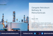 Dangote Refinery & Petrochemicals Graduate Trainee Program | How to Apply - ScholarWaka
