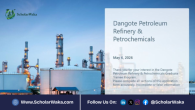 Dangote Refinery & Petrochemicals Graduate Trainee Program | How to Apply - ScholarWaka