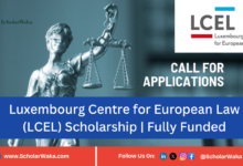 Luxembourg Centre for European Law (LCEL) Scholarship | Fully Funded - ScholarWaka
