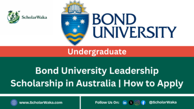 Bond University Leadership Scholarship 2026 in Australia | How to Apply - ScholarWaka