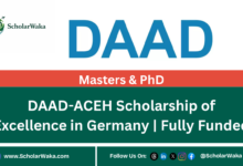 DAAD-ACEH Scholarship of Excellence in Germany | Fully Funded - ScholarWaka