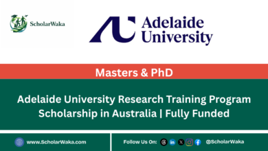 Adelaide University Research Training Program Scholarship in Australia | Fully Funded - ScholarWaka