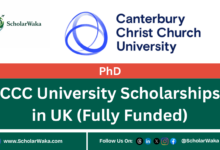 CCC University Scholarships in UK (Fully Funded) - ScholarWaka