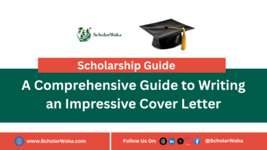 A Comprehensive Guide to Writing an Impressive Cover Letter - ScholarWaka