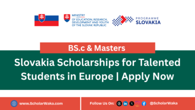 Slovakia Scholarships for Talented Students in Europe | Apply Now - ScholarWaka