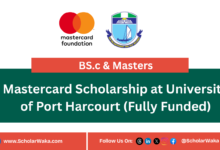 Mastercard Scholarship at University of Port Harcourt (Fully Funded) - ScholarWaka