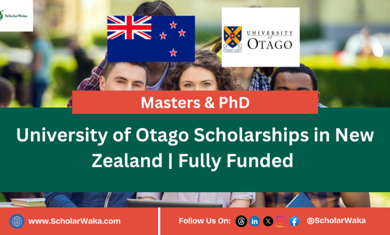 University of Otago Scholarships in New Zealand | Fully Funded - ScholarWaka