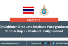 Chulabhorn Graduate Institute Post-graduate Scholarship in Thailand | Fully Funded - ScholarWaka