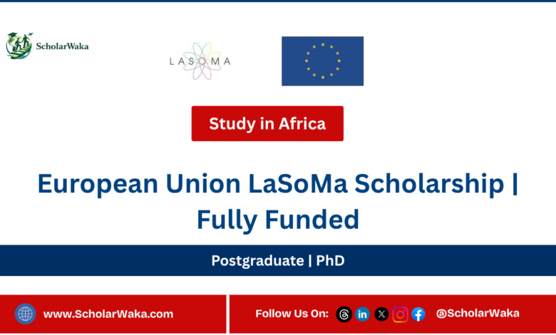European Union LaSoMa Scholarship | Fully Funded - ScholarWaka