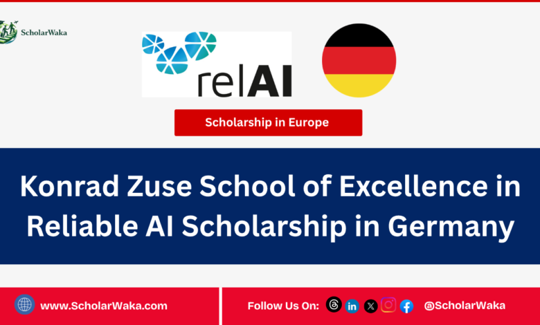 Konrad Zuse School of Excellence in Reliable AI Scholarship in Germany | How to Apply - ScholarWaka