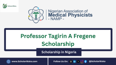 Professor Tagirin A Fregene Scholarship for Nigerians - ScholarWaka