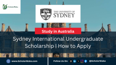 Sydney International Undergraduate Scholarship | How to Apply - ScholarWaka
