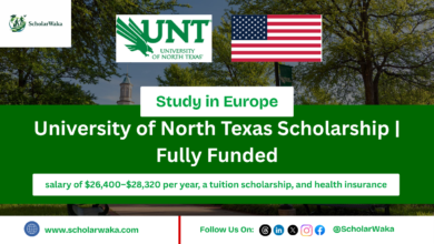 University of North Texas Scholarship | Fully Funded - ScholarWaka