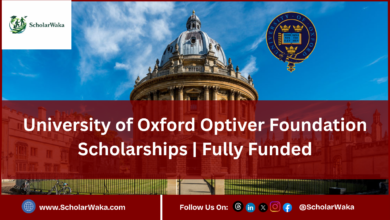 University of Oxford Optiver Foundation Scholarships | Fully Funded - ScholarWaka