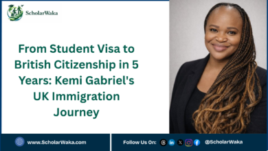 From Student Visa to British Citizenship in 5 Years: Kemi Gabriel's UK Immigration Journey - ScholarWaka