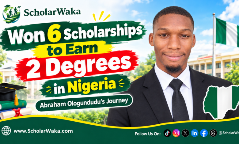 How Abraham Ologundudu Turned Setbacks Into a Fully Funded Education - ScholarWaka