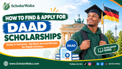 How to Find and Apply for DAAD Scholarships in Germany— No Block Account Needed - ScholarWaka