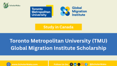 Toronto Metropolitan University (TMU) Global Migration Institute Scholarship | How to Apply - ScholarWaka