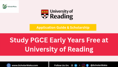 Study PGCE Early Years Free at University of Reading - 2027 Application Guides - ScholarWaka