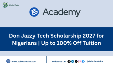 Don Jazzy Tech Scholarship 2027 for Nigerians | Up to 100% Off Tuition - ScholarWaka